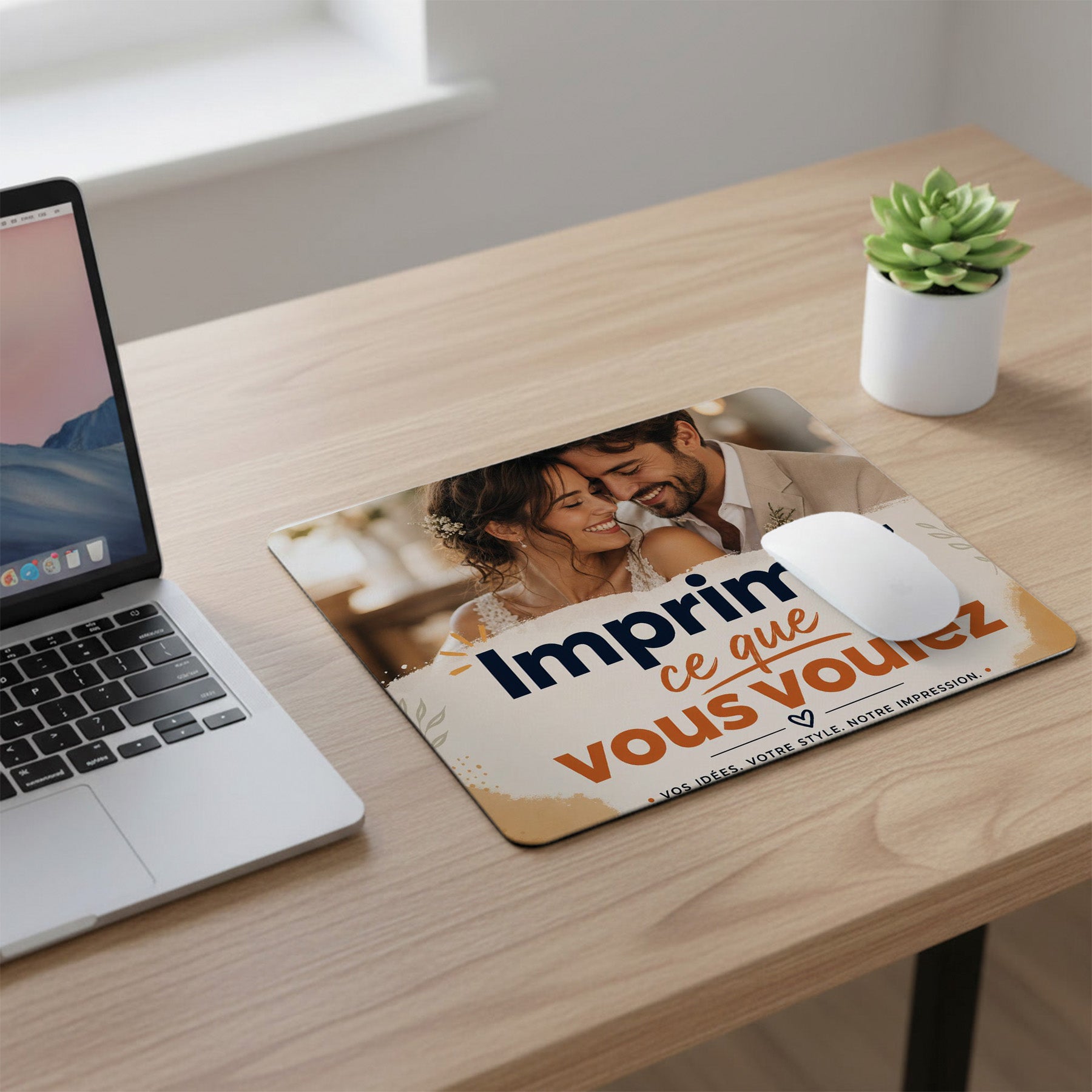 Tapis de souris – Personnalisation