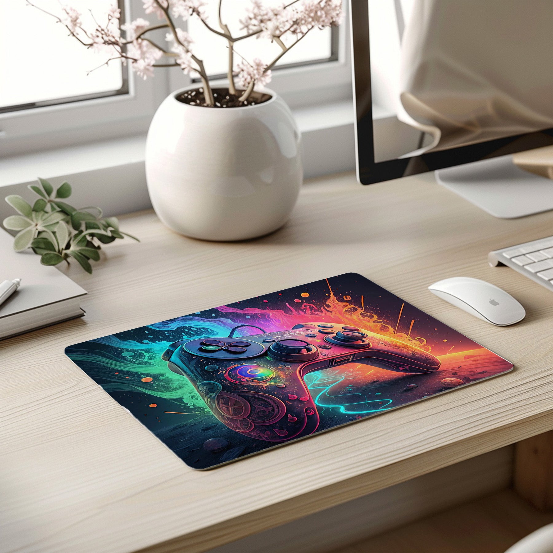 Tapis de souris – Explosion Tie-Dye Gamer
