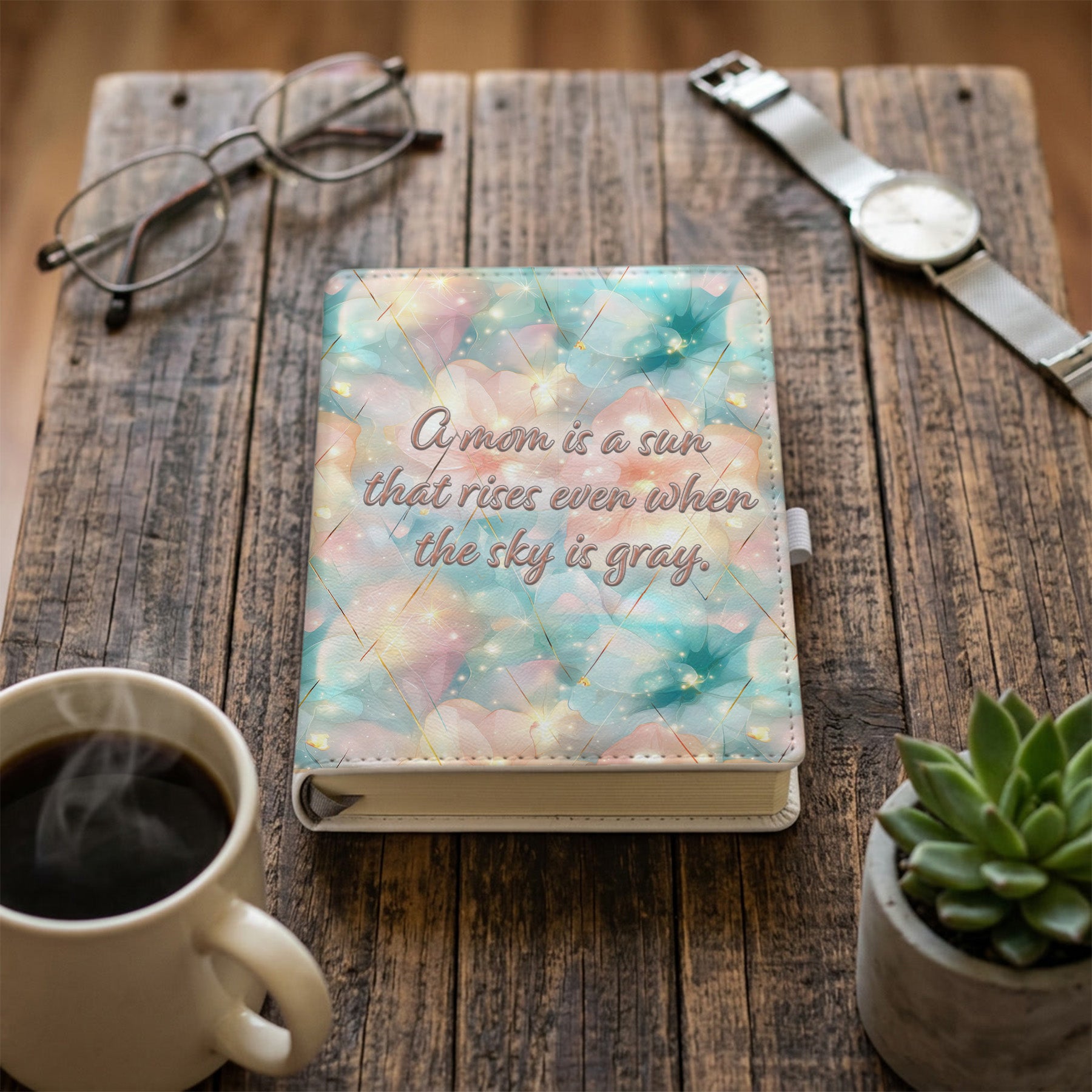 Carnet de note A6 - Maman Citation Soleil