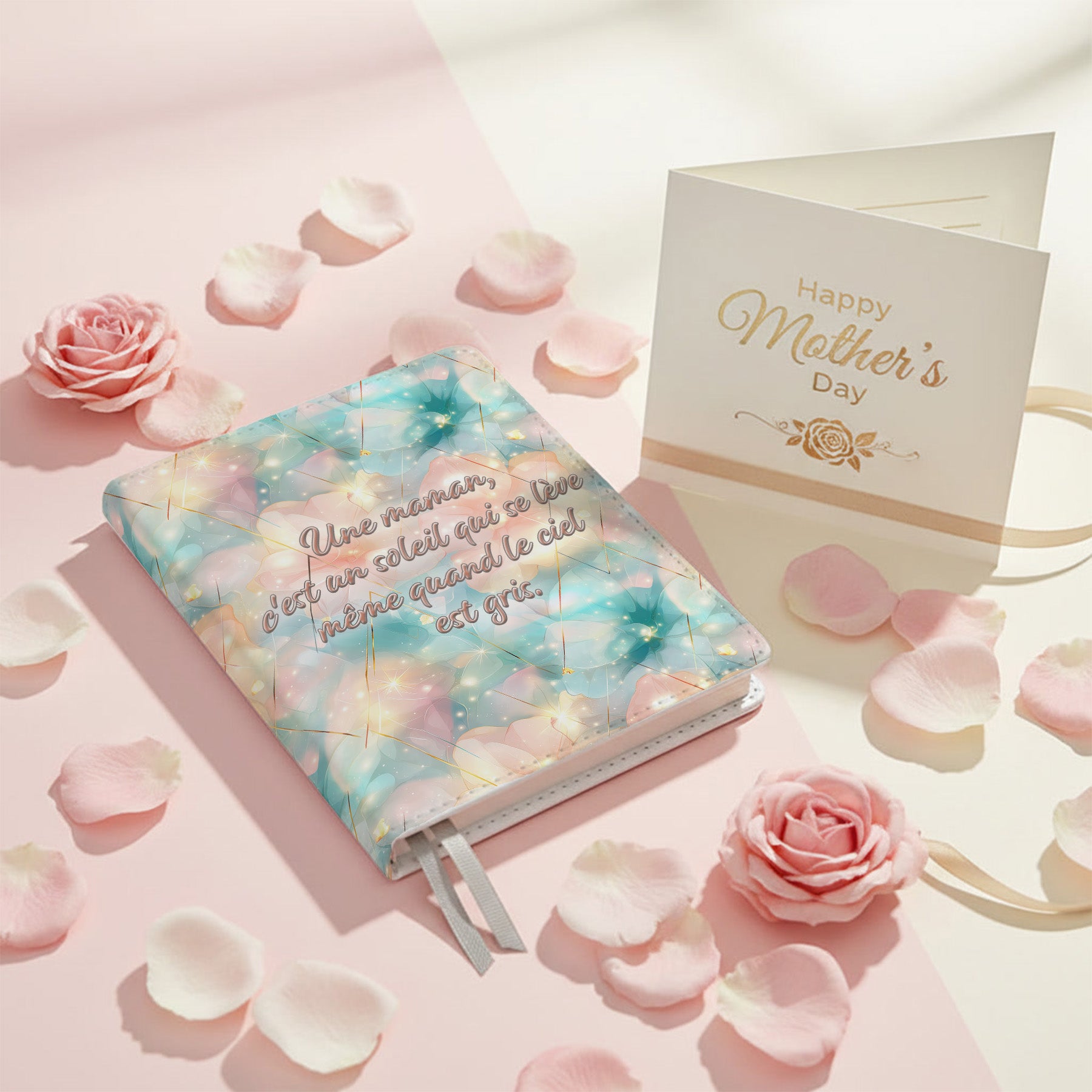 Carnet de note A6 - Maman Citation Soleil