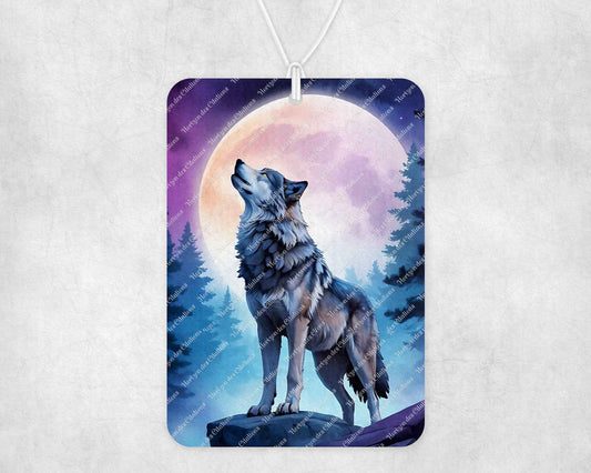 Assainisseur d'air en feutre sublimé - Hurlement Lunaire