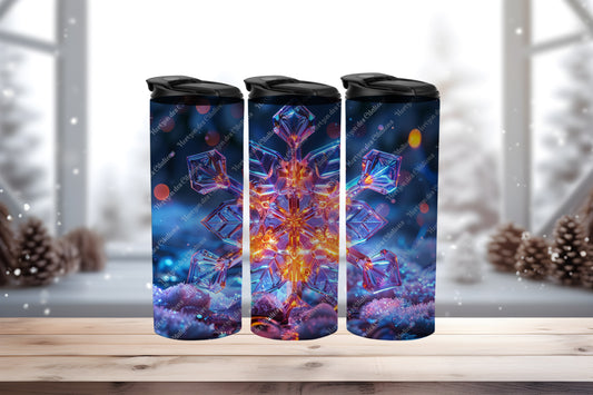 Tumbler 20oz - Noël - Magie Cristalline