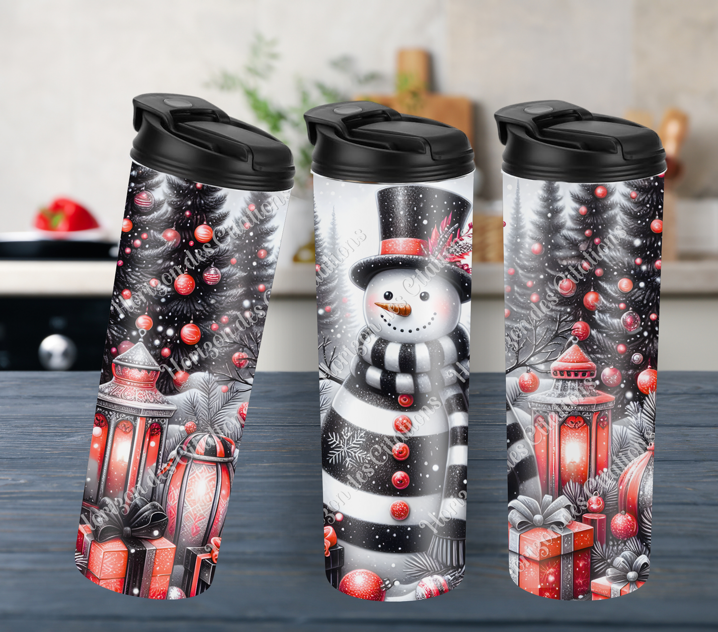 Tumbler 20oz - Noël - Bonhomme Chic