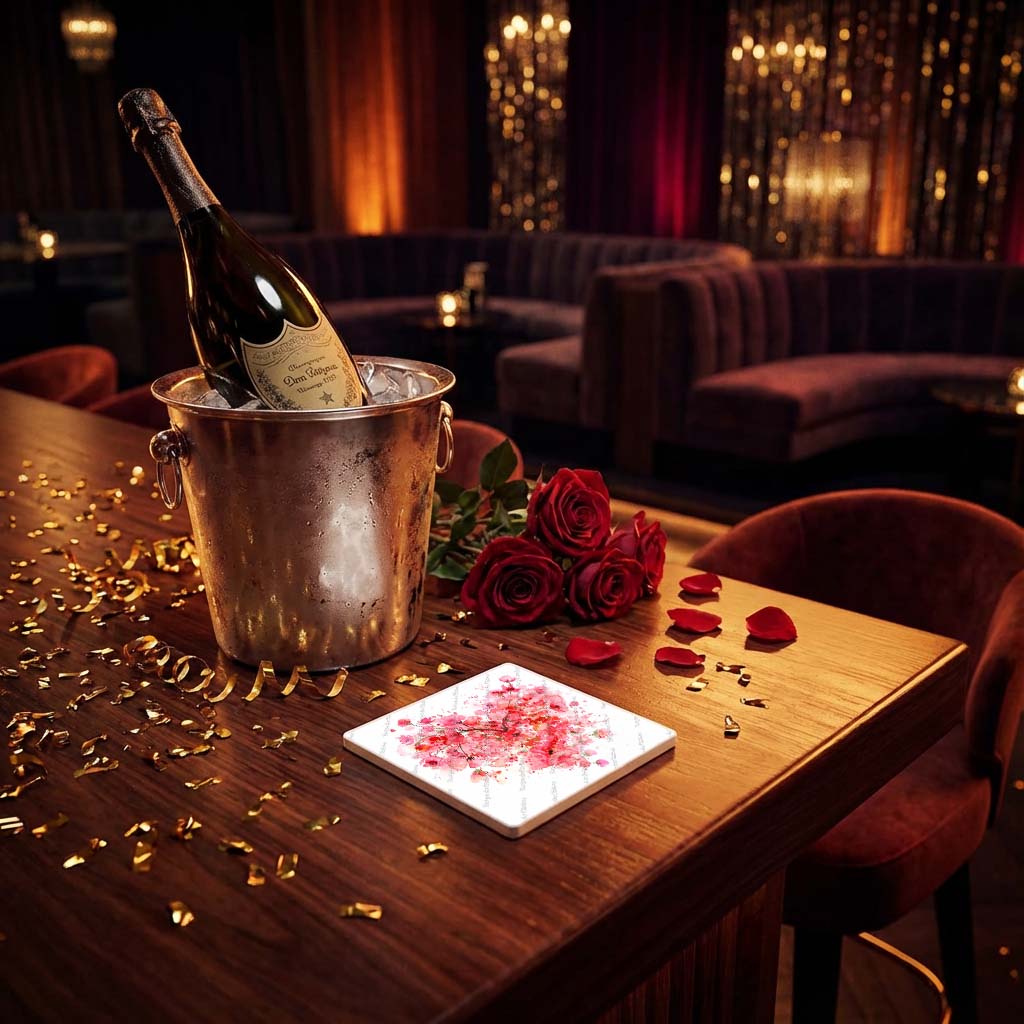 Ens. Sous verre céramique - Éclats d'Amour