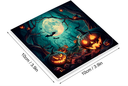 Sous Verre en céramique - Clair de Lune Hanté