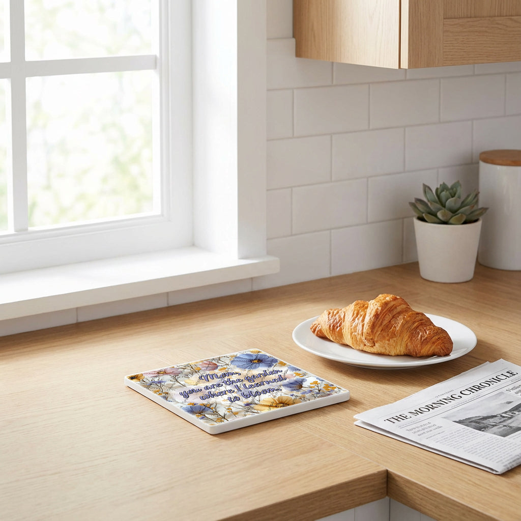 Sous verre céramique - Maman Citation 1