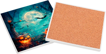 Sous Verre en céramique - Clair de Lune Hanté