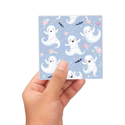 Sous Verre en céramique - Fantômes joyeux