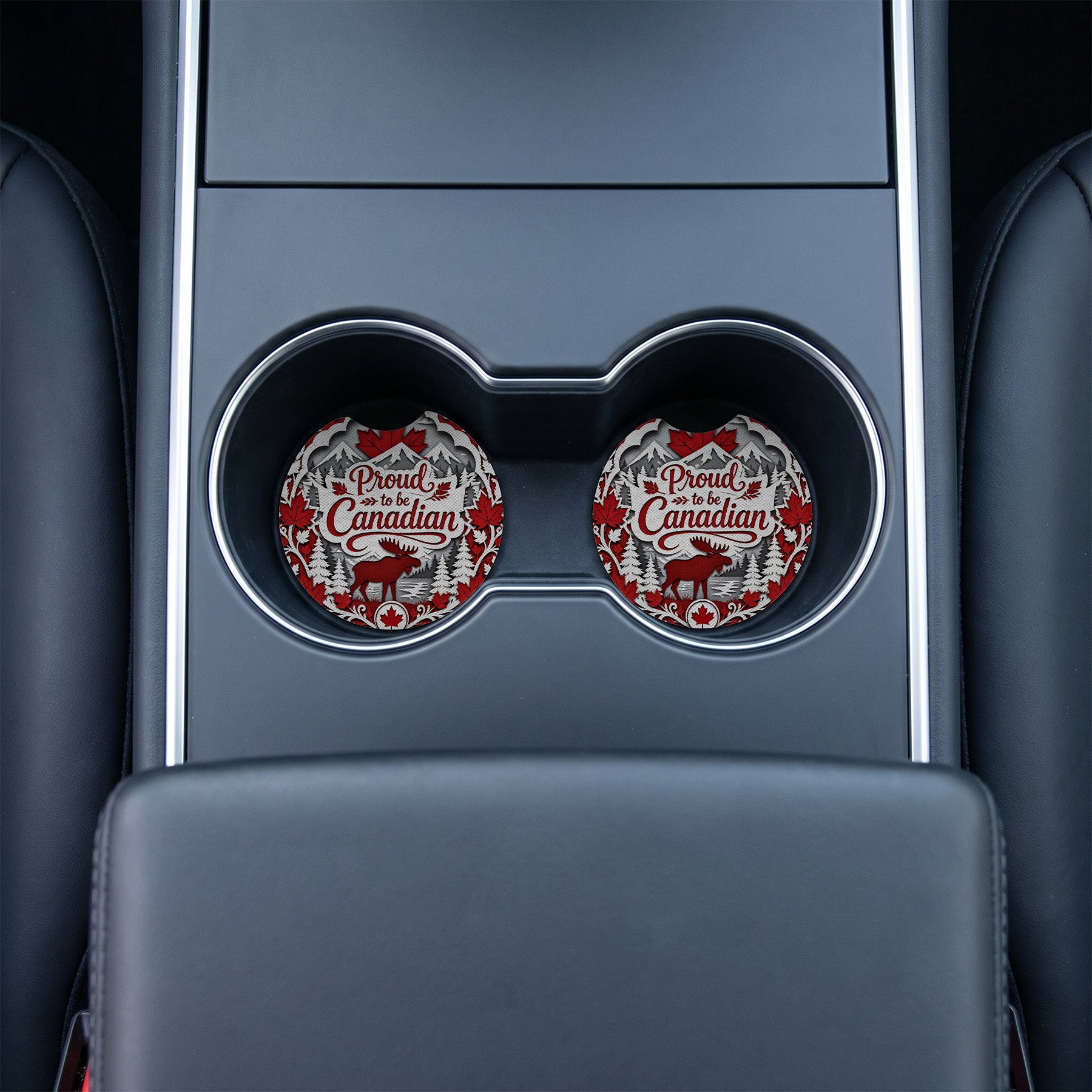 Sous verre Auto - Proud Canadian