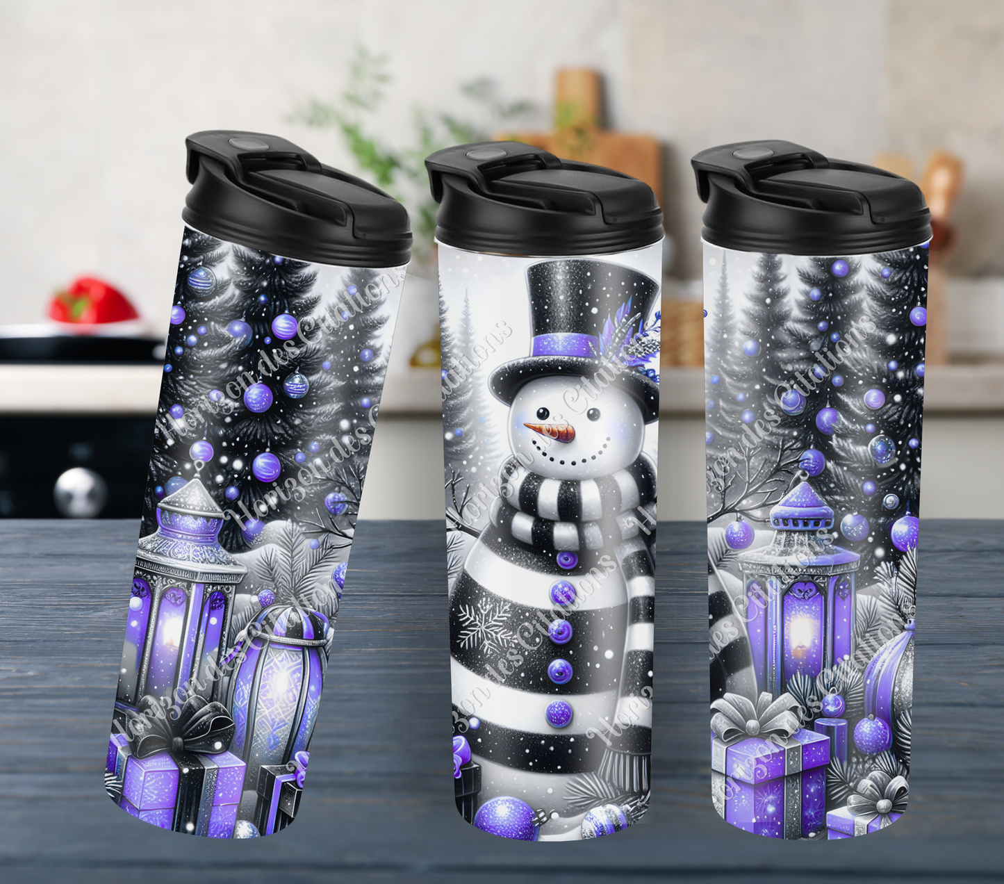 Tumbler 20oz - Noël - Bonhomme Chic