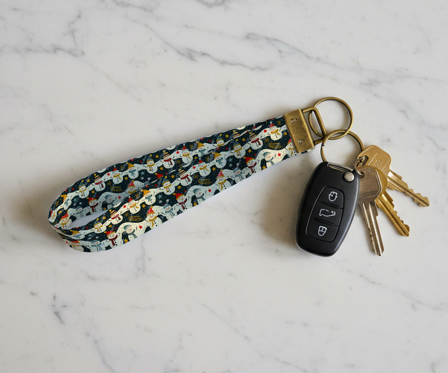 Porte Clés de poignet - Noël - Joyeux Compagnons d'Hiver