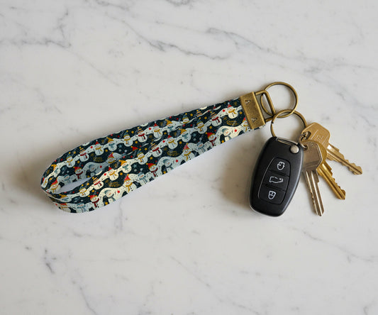 Porte Clés de poignet - Noël - Joyeux Compagnons d'Hiver