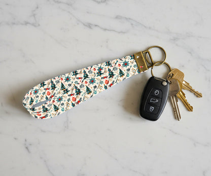 Porte Clés de poignet - Noël - Magie des Fêtes