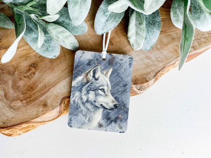 Assainisseur d'air en feutre sublimé - Regard Hivernal