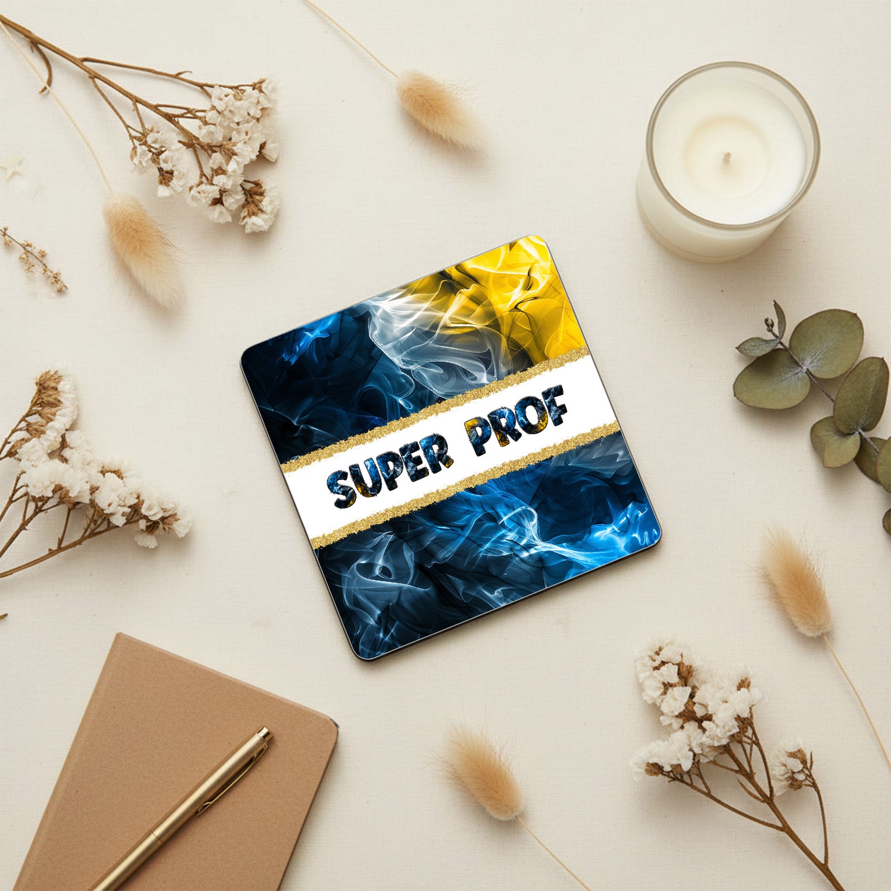 Dessous de verre 10x10 - Super Prof