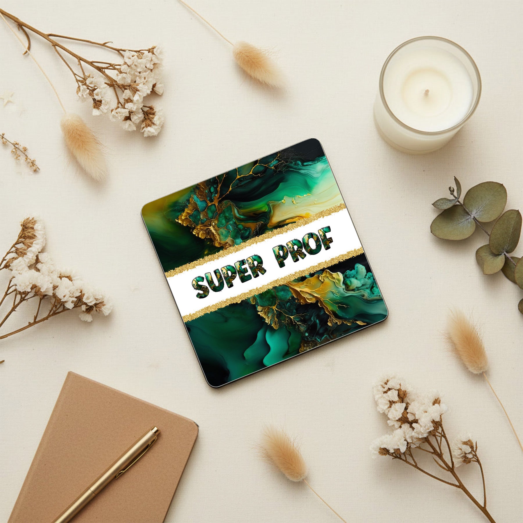 Dessous de verre 10x10 - Super Prof